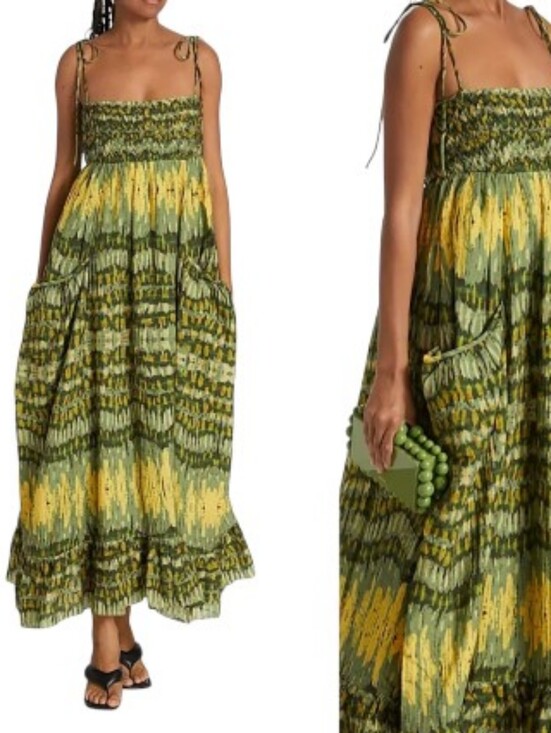atelier 17.56 Dresses & Skirts - Atelier 17.56 Vivianna Geometric Braided Maxi Dress
